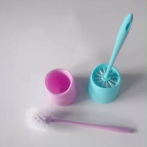 Maxfree Factory – Ensemble de brosses de nettoyage de salle de bain antibactériennes écologiques de haute qualité avec support mural pour le nettoyage domestique - Product Image 2
