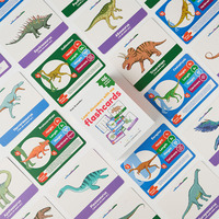 Carte Flash en papier laminé de qualité supérieure pour l'étude éducative des enfants cartes Flash personnalisées de vocabulaire anglais