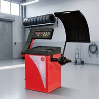 Machine d'équilibrage de roues de voiture très vendue, diamètre de jante 12"-24", précision 1g, vitesse d'équilibrage 200 tr/min, affichage numérique, équilibrage en 6-8s