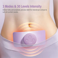 Électrode TENS portable intelligente pour soulager les crampes menstruelles, masseur sans fil TENS pour femmes, soulagement des douleurs menstruelles