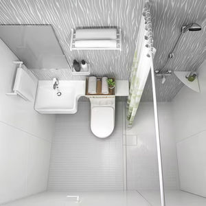 <span class=keywords><strong>Mampara</strong></span> de <span class=keywords><strong>Ducha</strong></span> Moderna de Lujo para Baño, Bandeja de Material Compuesto SMC, Instalación Fácil en el Suelo, para Uso Doméstico y Hotelero - Product Image 1