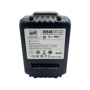 Batería de Repuesto de Iones de Litio DCB200 DCB204 <span class=keywords><strong>20V</strong></span> para Taladro Inalámbrico, Paquete de Baterías para Herramientas Eléctricas - Product Image 4