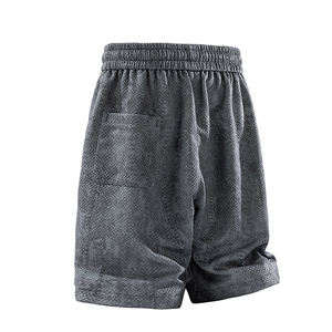 Pantalones Cortos Holgados Retro de Primavera 2025 con Logotipo Personalizado, Estilo Urbano, Deportivos, Lavados, Cómodos y Frescos - Product Image 2