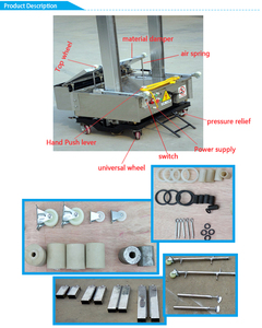 Cement Auto <strong>Rendering</strong> Machine/plastering Machine Factory <strong>Price</strong>/Robot Plaster Smoothing Machine for Wall - Product Image 3