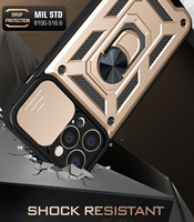 Étui de téléphone robuste pour Infinix Smart 8 Tecno Spark Go 2023 2024, coques de téléphone avec béquille, antichoc