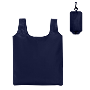 Supplier Fashion Design Custom Foldable Polyester Shopping Bag Promotional Roll-<b>Folding</b> Grocery Tote Bag for Gift & Shopping Use - Product Image 1