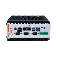 Mini PC sin Ventilador para Riel DIN, Intel 13ª/12ª Gen. Core I3/I5/I7, 2 LAN, 6 COM, 2*DDR5 64GB, 7*USB, CAN, Edge IOT, PC Industrial Integrado