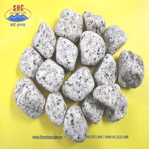 Piedra de guijarro para decoración, granito blanco - Product Image 3