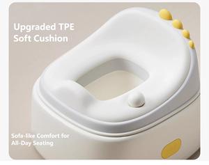 3-in-1 Toddler Potty Trainer - <strong>Toilet</strong> <strong>Seat</strong> &amp; <strong>Step</strong> Stool, Splash Proof, Removable Bowl, Easy Clean - Product Image 3