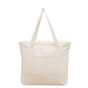 Bolsa de compras reutilizable de lona y algodón orgánico Opción al por mayor disponible - Product Image 5