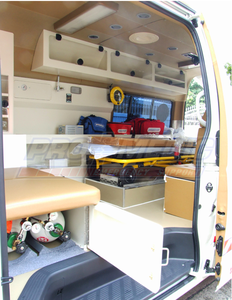 Toyot Hiace van conversion de véhicule ambulance intérieur armoire en aluminium - Product Image 5