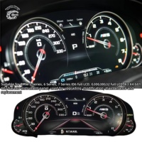 Pour BMW Série 5, affichage numérique couleur de l'instrumentation de bord, jauge de vitesse, jauge de niveau d'huile, compatible avec G30 X3 G01 X4 G02 ID6, écran LCD complet