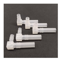 10x8mm allongé réduisant les connecteurs coudés réservoir d'aquarium pompe à air tuyau pagode joint raccords de tuyauterie d'irrigation