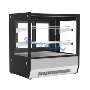 Byron mới 120L kính thương mại bánh Máy làm lạnh Showcase <span class=keywords><strong>Countertop</strong></span> Cooler mini bánh hiển thị tủ lạnh mini bánh hiển thị - Product Image 1