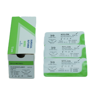 Medische Kwaliteit Nylon Chirurgische Hechtingen Met Naald Monofilament Niet Absorbeerbare Draad Voor Huid Tandheelkundige Sluiting Ce Goedgekeurd - Product Image 5