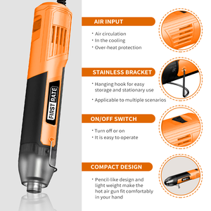 Mini <span class=keywords><strong>pistola</strong></span> <span class=keywords><strong>de</strong></span> <span class=keywords><strong>calor</strong></span> <span class=keywords><strong>de</strong></span> 220V, <span class=keywords><strong>pistola</strong></span> <span class=keywords><strong>de</strong></span> aire <span class=keywords><strong>de</strong></span> reparación <span class=keywords><strong>de</strong></span> teléfono portátil con cable para reparación <span class=keywords><strong>de</strong></span> móviles - Product Image 2