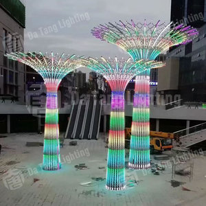 Giant Sky Tower Decorative <b>Light</b> Life Tree <b>LED</b> <b>Light</b> Waterproof Outdoor Lamp For Mall Amusement Park - Product Image 5