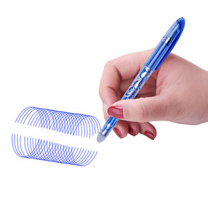 <span class=keywords><strong>2</strong></span> Canetas apagáveis + 10 Recargas + 1 Borracha Black & Blue Ink Gel Pen Set 0.5mm Bola Dica Mágica Erasable Gel Canetas Papelaria Atacado - Product Image 6