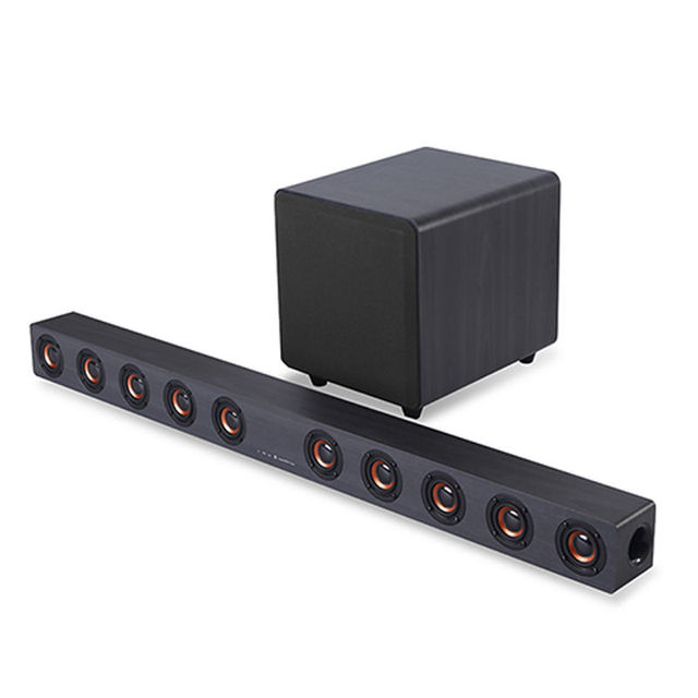 Sound Bars for TV with Subwoofer Deep Bass Soundbar 2.1 CH Home Audio Surround Sound Speaker System for TV