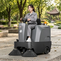 Balayeuse industrielle électrique autoportée Yangzi S4 pour le nettoyage des routes
