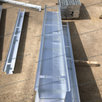 Couverture de canalisation de drainage lourde pour l'Australie, pour les systèmes de drainage industriels et commerciaux, grille métallique incluse
