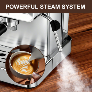 Cafetière de bureau italienne <span class=keywords><strong>Ese</strong></span> Pod Cappuccino Machine à café expresso 20 bars auto-chauffante avec fabricant de mousse de lait - Product Image 4