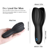 Masturbateur électrique pour hommes, vibrateur en TPE, entraîneur de pénis et masseur de prostate, jouets sexuels étanches, vente en gros