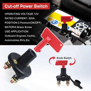 200a वाहन कार के लिए अलग अलग अलग-अलग डिस्कनेक्टर स्विच को संशोधित करता है ट्रक नाव कार 12v 24v 24v कट ऑफ बैटरी मुख्य मार स्विच - Product Image 5