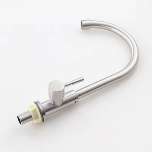 Grifo de Cocina de Acero Inoxidable SUS304, Monomando, Caño Flexible, Montaje en Encimera, Válvula de Cerámica, 2.0-2.9 gal/m - Product Image 3