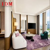 IDM Fabrik Neue 5-Sterne-Hotel Schlafzimmermöbel-Set Massivholz Maßgefertigt 3D-Design-Service Apartment Kommerzielle Nutzung Umweltfreundlich