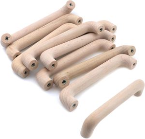 Interior Wooden <b>Door</b> <b>Handles</b> Wood <b>Door</b> Pull Timber <b>Handle</b> Wooden Furniture Drawer <b>Handles</b> - Product Image 6
