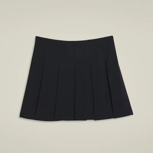 Jupe de tennis pour femme, taille haute, design respirant, unie, personnalisable, été, séchage rapide, 100% polyester, écologique - Product Image 6