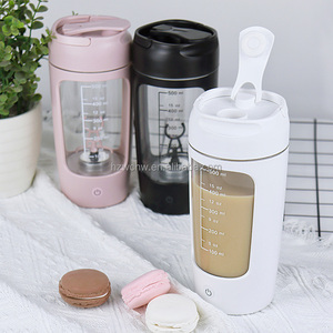 USB Rechargeable Electric for <strong>Shaker</strong> Bottle 600ml Capacity PS Material Gym Use Vortex Mixer Protein <strong>Shaker</strong> Direct Drinking Straw - Product Image 4
