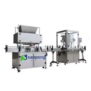 5 Heads Granular Filling Machine Packaging Equipment For Nuts Filling And Capping Machine Production Line