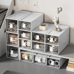 Desktop Storage Bin Drawer Type Student Desk Office Stationery Sundries Sorting Organizer Box