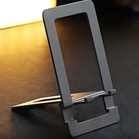 Support stable d'alliage d'aluminium de structure mécanique triangulaire de B22 pour des téléphones portables et des comprimés