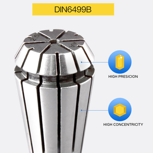 Bộ 16 Chiếc Kẹp Kẹp Lò Xo ER25 Bộ Kẹp Kẹp Phay CNC Bộ Thu Thập ER25 Máy Tiện Phay CNC Từ 1Mm Đến 16Mm - Product Image 3