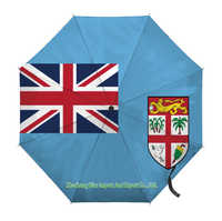 Paraguas Plegable con Bandera de Costa Rica, Apertura y Cierre Automático, Compacto, Portátil, Grande, para Lluvia, Sol, Protección UV, Resistente al Viento
