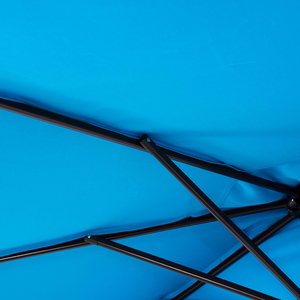 <span class=keywords><strong>Parasol</strong></span> de jardin semi-circulaire de 2,7 m - <span class=keywords><strong>Parasol</strong></span> de balcon <span class=keywords><strong>demi</strong></span>-rond avec manivelle, protection solaire pour usage extérieur - Product Image 4
