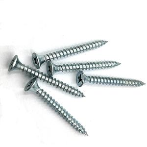 Buena calidad China fabricación 30mm 40mm 50mm Chipboad autorroscante Din7505 Chapado en zinc - Product Image 4