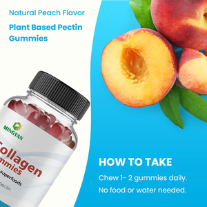 Gomitas Veganas Multivitamínicas y con Biotina de Marca Privada OEM para Adultos, para Blanquear y Aclarar la Piel, Mejorar la Memoria y el Sueño, No Aptas para Recién Nacidos - Product Image 4
