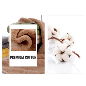 Wholesale Costom Luxury <b>Towels</b> Set Bath+ Face + <b>Hand</b> <b>Towels</b> 100% Cotton Bath <b>Towels</b> Set for <b>Bathroom</b> - Product Image 5