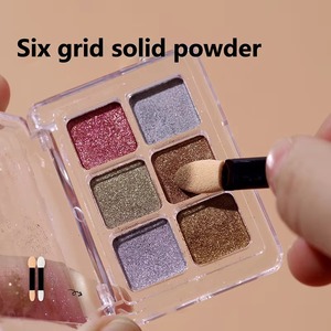 Paillettes solides effet aurore miroir 6 couleurs pour ongles, décorations de charme pour nail art, accessoires de manucure DIY - Product Image 2