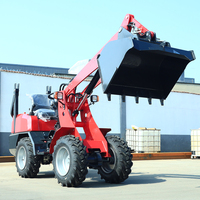 Fabrik-Bestseller: Kleiner Radlader Euro 5 CE-Zertifiziert, Erdbewegungsmaschine für Landwirtschaft, Starker Hydraulischer Diesel-Minilader