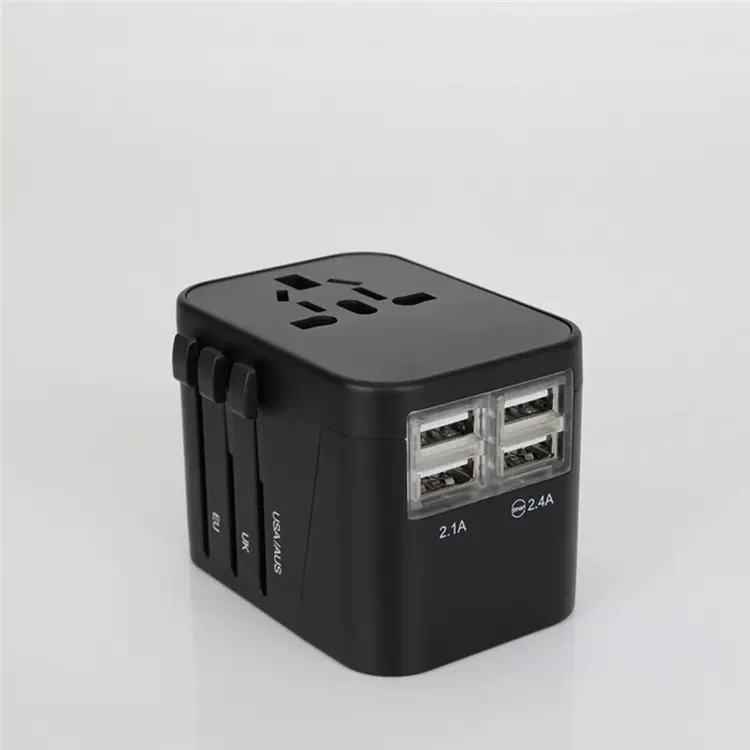 33w PD QC3.0 universal travel adapter International power Adaptor for AU EU US UK All-in-One Smart Socket Travel adapter