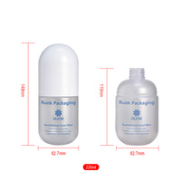 Vente en gros de flacons vaporisateurs pour maquillage et soins du visage, flacon vaporisateur 220 ml en PET blanc transparent, impression sérigraphique, flacons cosmétiques