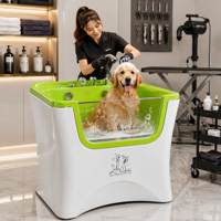 Baignoire Hydrothérapeutique Dpbathe pour Chien en Acrylique Transparent pour la Thérapie Visuelle et la Surveillance