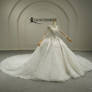 Vestidos de Novia Jancember GT26005 Princess Sweetheart Empire de Satén con Perlas - Product Image 2