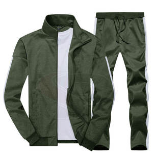 Factory Direct Custom Design Men's <b>Tracksuits</b> New Fashion Winter Collection Wholesale Custom <b>Plain</b> <b>Tracksuits</b> - Product Image 2