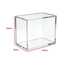 Boîte de présentation en acrylique personnalisée avec protection UV pour BCG ETB Booster Bundle, boîte de rangement magnétique pour collection